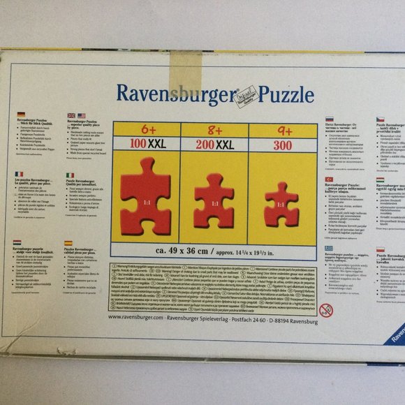 Ravensburger Dinosaurs Puzzle 100 pieces age 6 and up good used condition - Picture 2 of 3